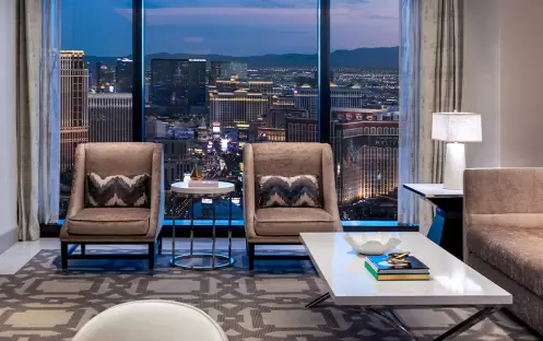 Strip View One Bedroom Suite - 1 King