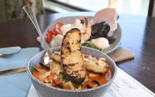 Fresh Salt Oyster soup