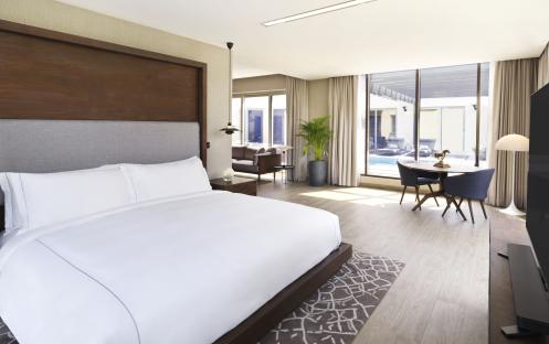 Rabdan Villa  Master Bedroom - The Ritz-Carlton Abu Dhabi, Grand Canal