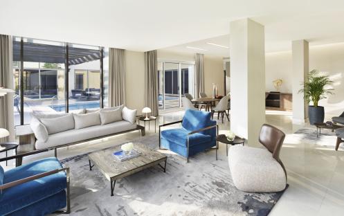 Rabdan Villa Living Room - The Ritz-Carlton Abu Dhabi, Grand Canal