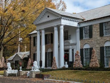 Visit Graceland, the home of Elvis