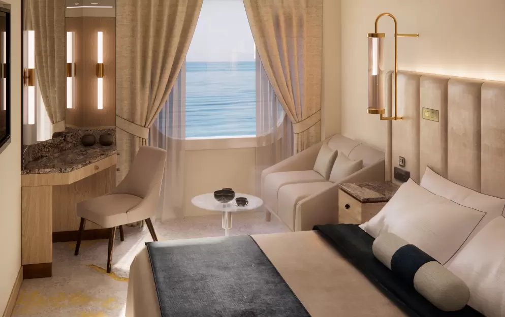 Single Guest Room with Ocean View