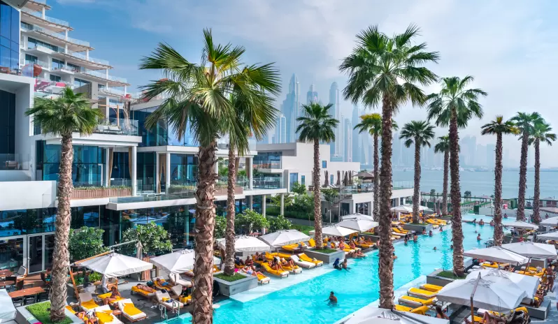Social pool venue