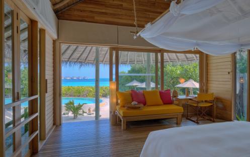 Two-Bedroom Lagoon Beach Villa with Pool interior
