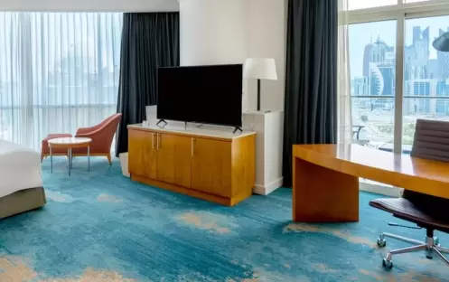 Premier Sea View Suite Living
