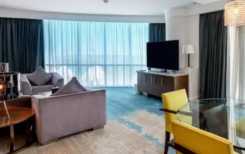 Premier Sea View Suite Living