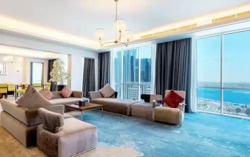 Presidential Two Bedrooms Suite Living