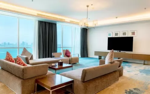 Presidential Two Bedrooms Suite Living