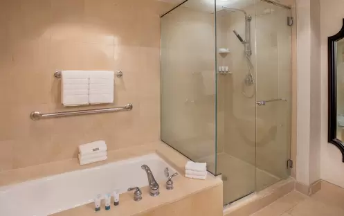 1 Bedroom Studio Suite, 2 Queens, City view Bathroom 1 Bedroom Studio Suite, 2 Queens, City view Bathroom