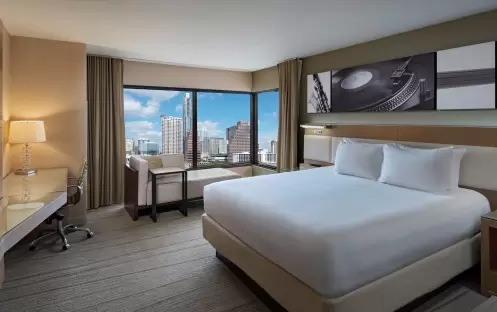 1 King Bed River View Corner Room 1 King Bed River View Corner Room