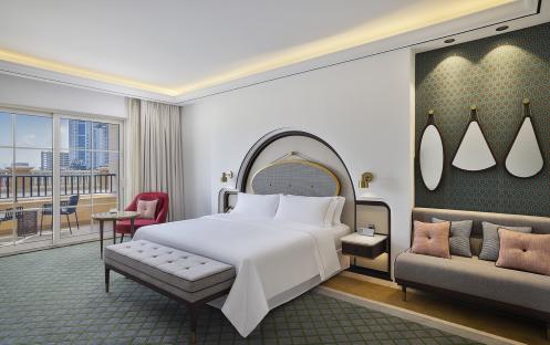Westin Dubai Mina Seyahi Beach Resort & Marina_Deluxe Skyline_Bedroom King