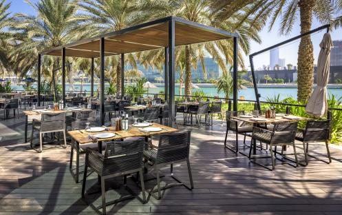 Prego' s Terrace at Beach Rotana Abu Dhabi