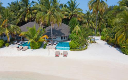 Centara Grand Island Maldives -  Club Two Bedroom Beach Pool Villa Exterior View