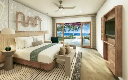 Beachfront One-Bedroom Butler Villa Suite With Private Pool