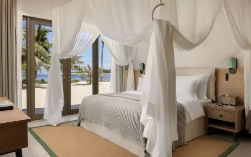 Two Bedroom Beach Retreat WIth Pool, Bedroom