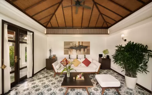 Ocean View Pool Villa, Living area