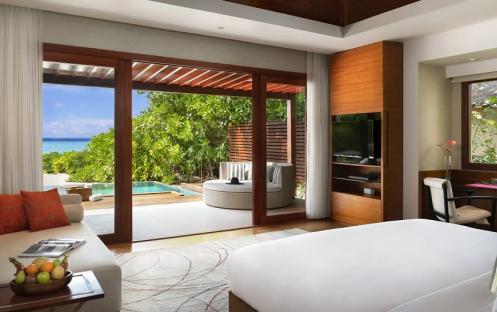 Family Beach Pool Villa Bedroom with View