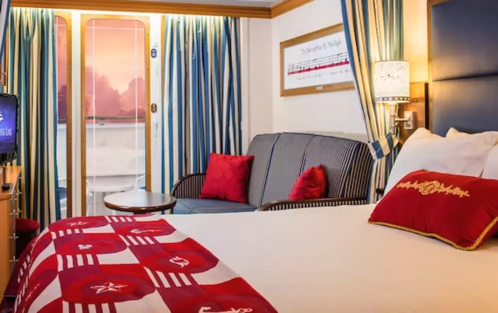 Deluxe Oceanview Stateroom with Verandah