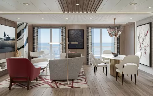 Oceania Cruises VISTA Oceania Suite Rendering2