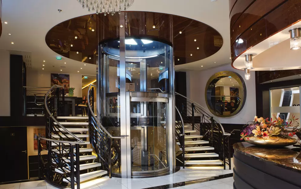 AmaWaterways SONATA_LobbyElevator.JPG