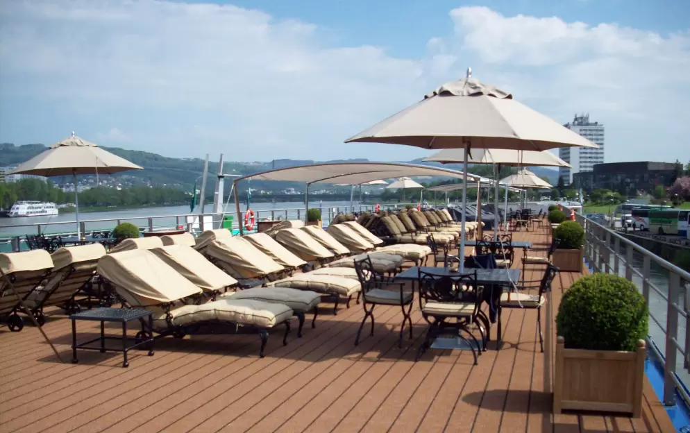 UNIWORLD Boutique River Cruises River Beatrice Exterior Sundeck with carpet 1.jpg