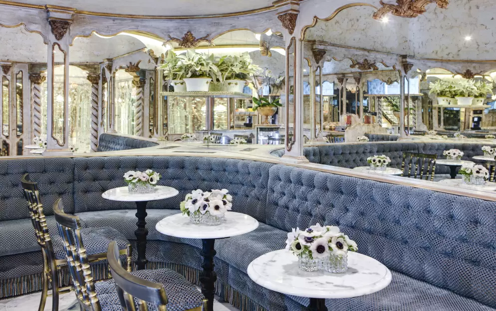 UNIWORLD Boutique River Cruises SS Maria Theresa Interior Viennese Cafe 4.jpg
