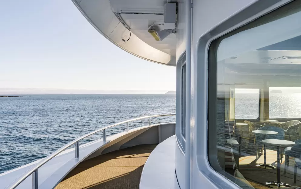 Hurtigruten Expeditions MS Santa Cruz II OBSERVATION BALCONY - Credit - Clara Tuma and Hurtigruten 2.JPG