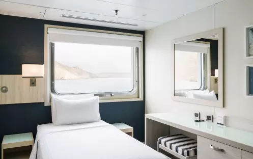 Voyager single cabin, Horizon deck Voyager single cabin, Horizon deck