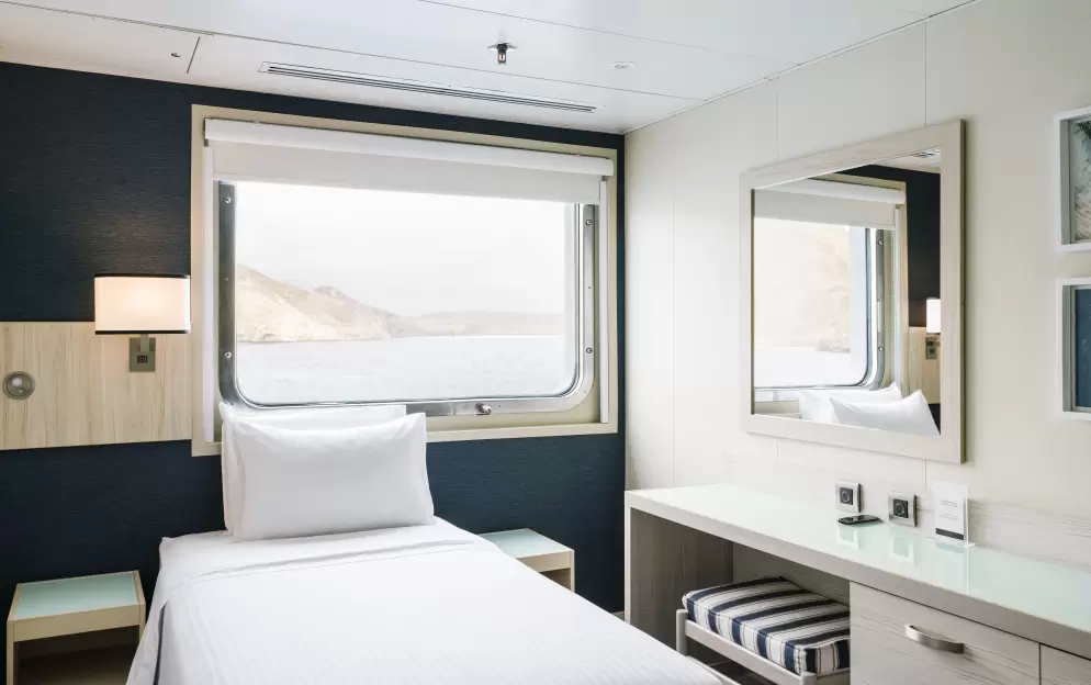 Voyager single cabin, Horizon deck