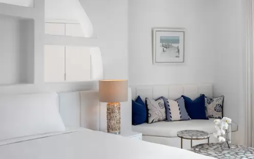 Fira Sea View Room Double, Bed