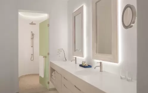 Perissa Sea View Room Double, Bathroom