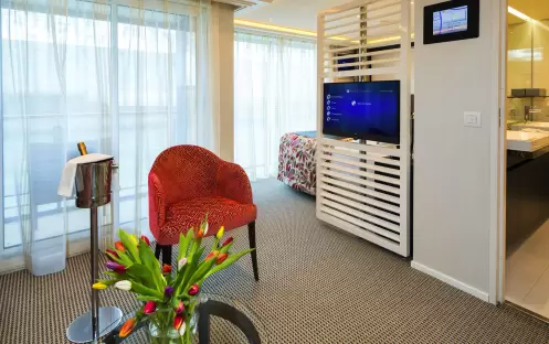 AmaWaterways, AmaLea, Suite Lounge