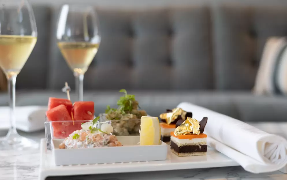 Crystal Cruises In-Suite Dining Afternoon Canapes selection 1.jpg