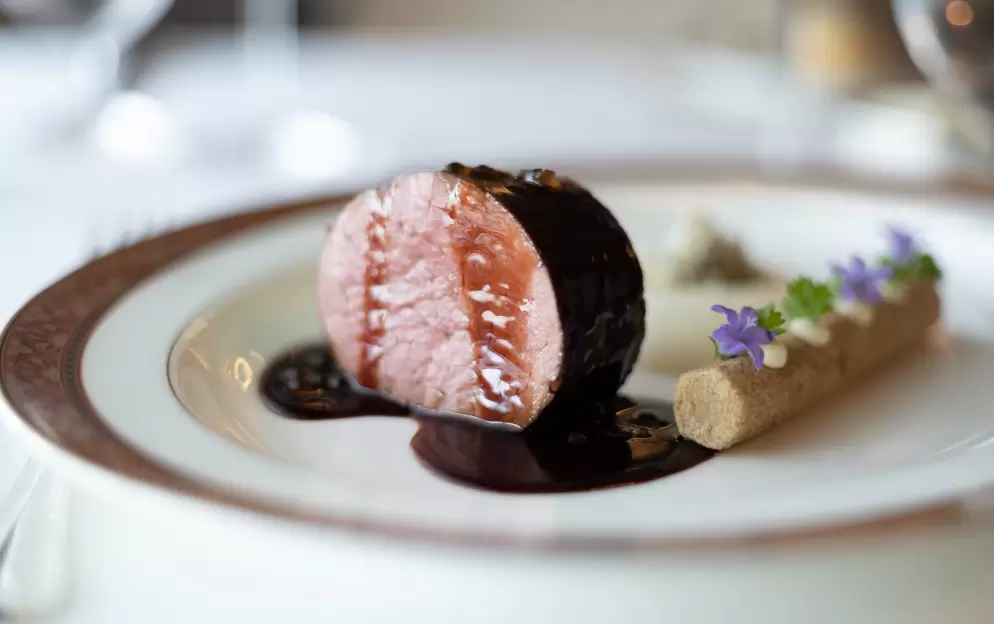Crystal Cruises The Vintage Room Wagyu Beef Tenderloin No5, Truffled Potato Purée, Salsify, Pumpernickel, Cabernet Demi-Glace 5.jpg