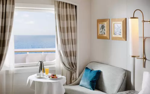 Crystal, Crystal Serenity Double Guest Room with Ocean View 0
