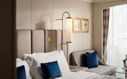 Crystal, Crystal Serenity Double Guest Room with Veranda 2
