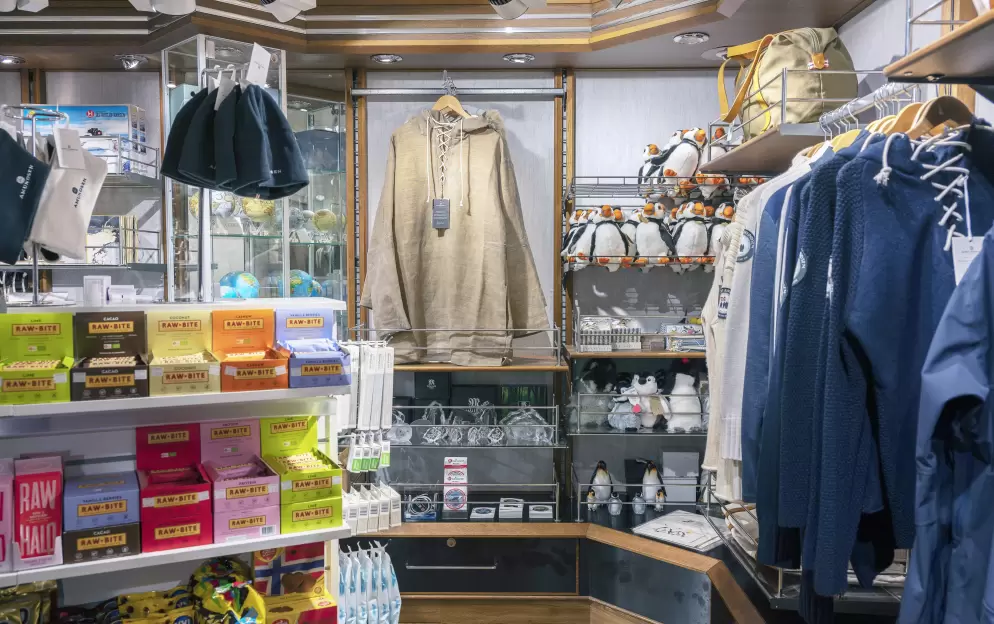 Hurtigruten Expeditions MS Fram Shop - Credit - Kim Rormark and Hurtigruten 1.JPG