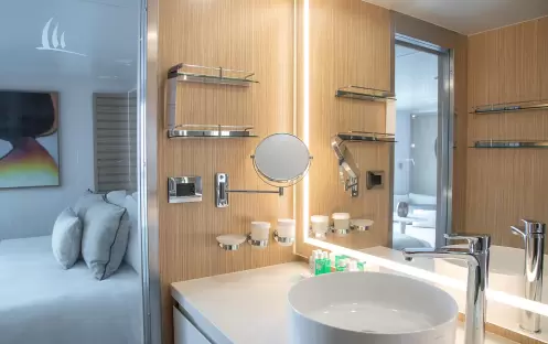 Ponant Le Bellot Deluxe Suite 3, ©Studio PONANT