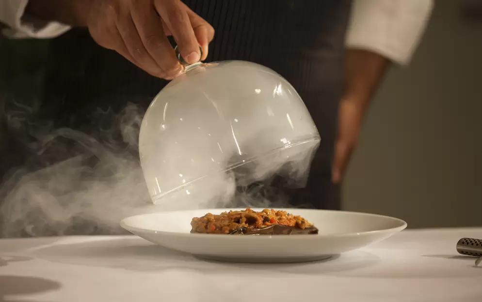 Scenic Eclipse - Elements Fine Dining - Eggplant bayildi 3.jpg