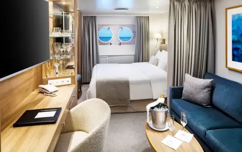 SeaDream I - Yacht Club Stateroom, Deck 2
