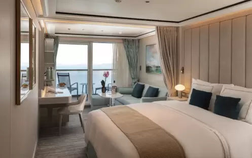 Silversea, Silver Nova Deluxe Veranda Suite