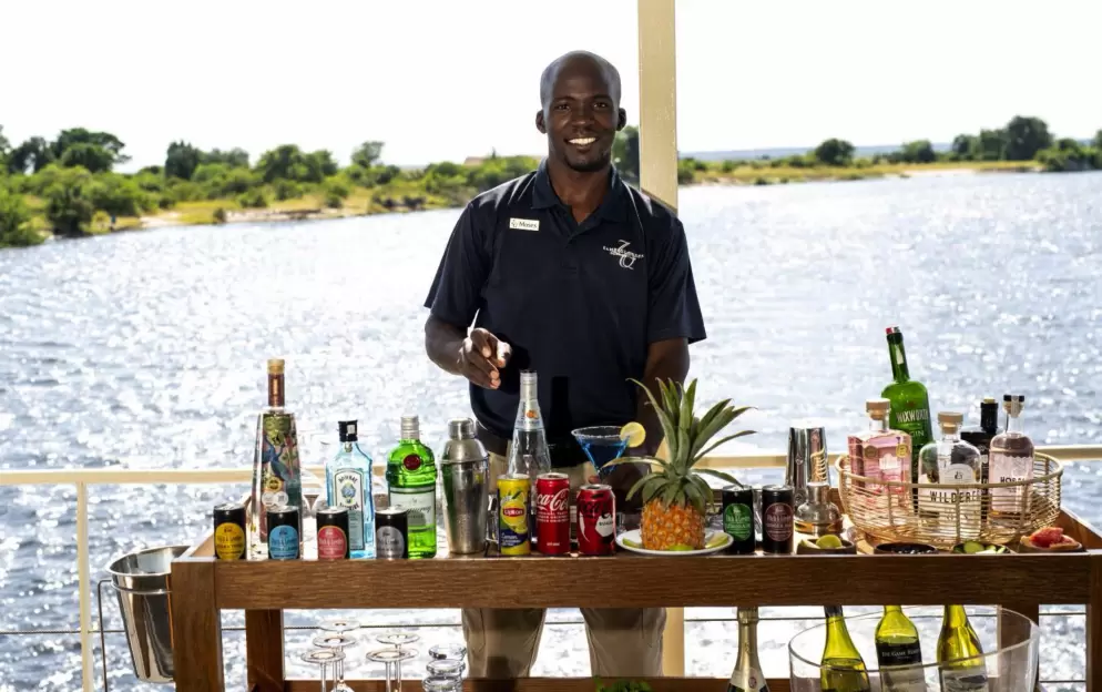 AmaWaterways, Zambezi Queen, SternLounge Bartender.jpg