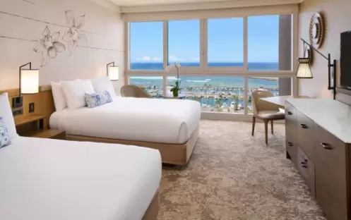 Ocean Front Harbour Room