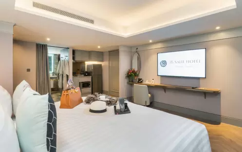 Family Room, Bed