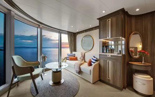 Seabourn Venture - Panorama Suite 1 Seabourn Venture - Panorama Suite 1