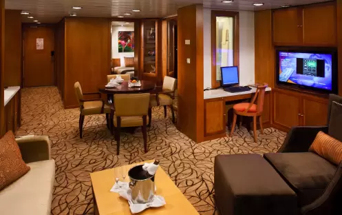 Celebrtiy Cruises, Celebrity Constellation, Celebrity Suite, Copyright - CEL 1