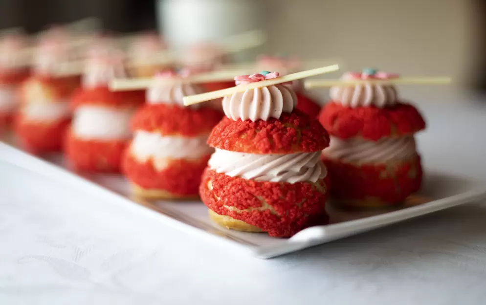 Crystal Cruises, The Bistro, Strawberry Choux Bun.jpg