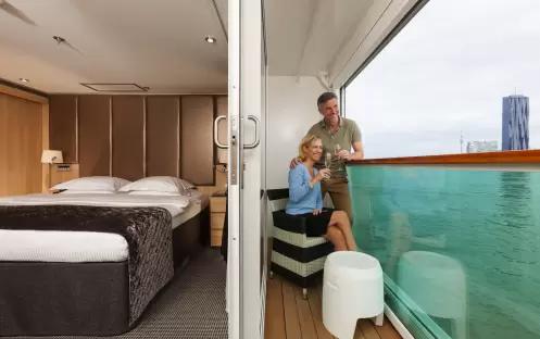 Scenic River Cruises, Scenic Crystal, Balcony Suite 1 Scenic River Cruises, Scenic Crystal, Balcony Suite 1