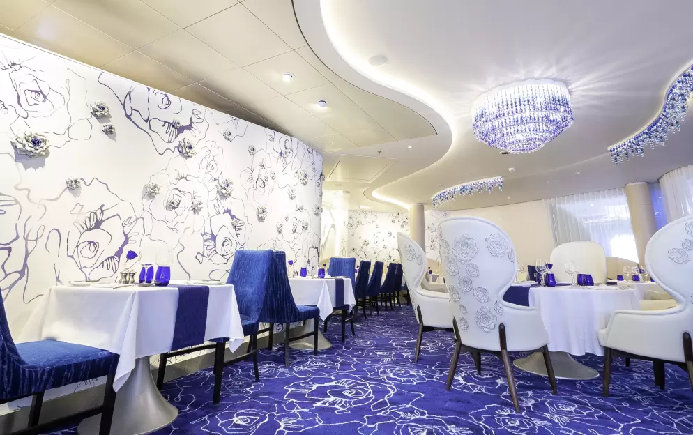 Celebrity Cruises, Celebrity Beyond. Blu Restaurant 2 ©CEL.jpg