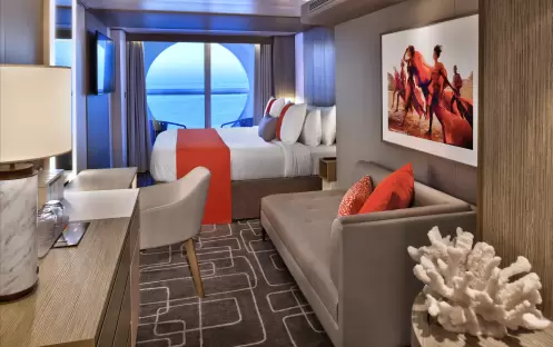 Celebrity Cruises, Celebrity Beyond, Deluxe Porthole View Stateroom ©CEL